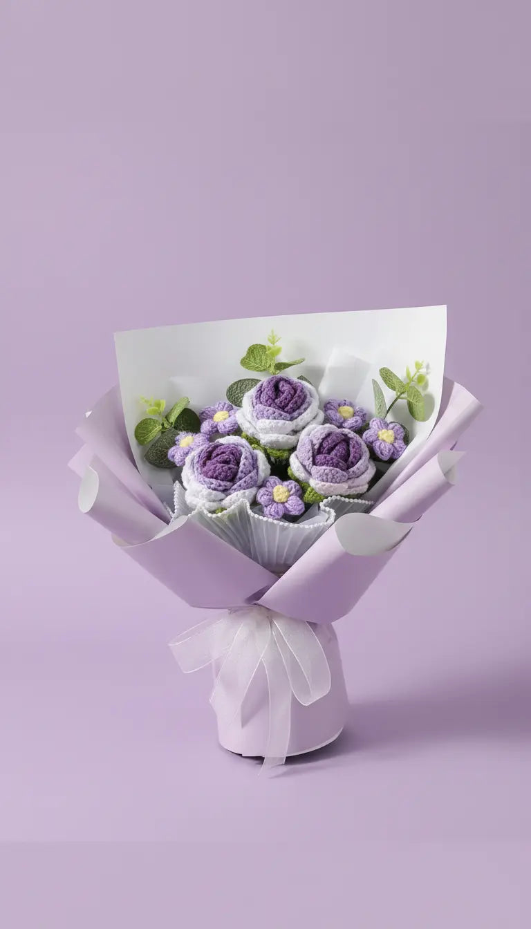 La Violette de Parme L’Atelier Soie & Laine